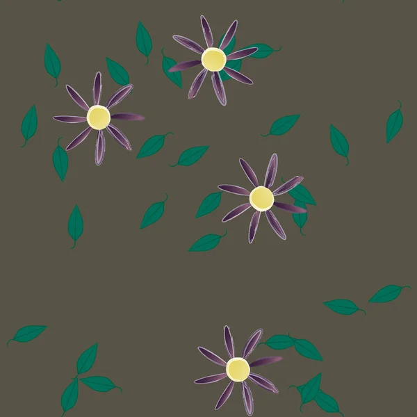 Bloemen Ornament Achtergrond Bloemen Vector Illustratie — Stockvector