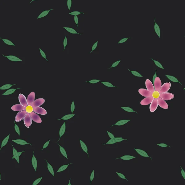 植物花型背景 植物载体图解 — 图库矢量图片