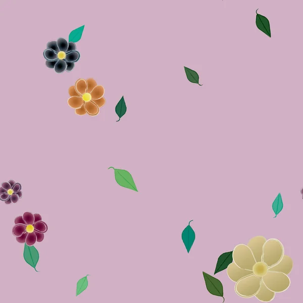 นหล งดอกไม ภาพวาดเวกเตอร — ภาพเวกเตอร์สต็อก