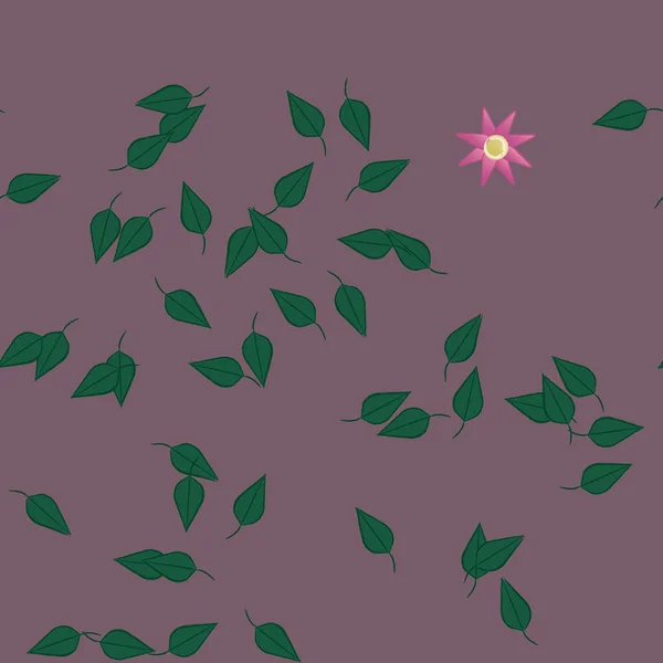 Gekleurde Bloemen Achtergrond Bloemen Vector Illustratie — Stockvector