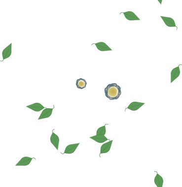 Çiçek yaprakları, çiçekler duvar kağıtları, vektör illüstrasyonları..