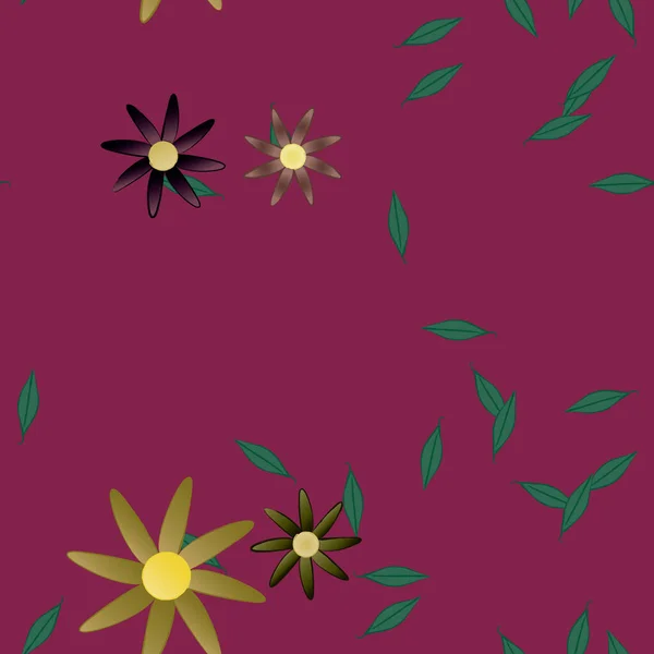 นหล งดอกไม ภาพเวกเตอร ดอกไม — ภาพเวกเตอร์สต็อก