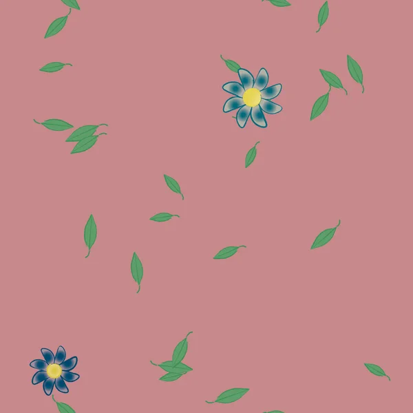 春の花の背景ベクターイラスト — ストックベクタ