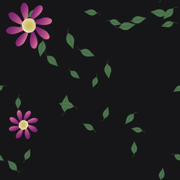 Весняні Квіти Фон Векторні Ілюстрації — стоковий вектор