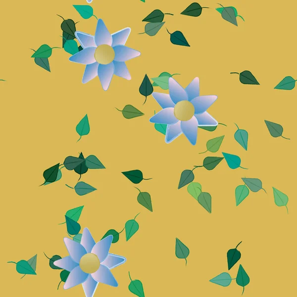 Fleurs Fond Illustration Vectorielle — Image vectorielle