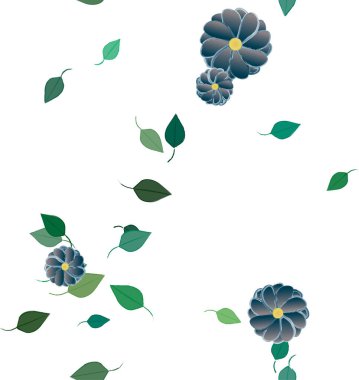 çiçek arkaplanı, vektör illüstrasyonu