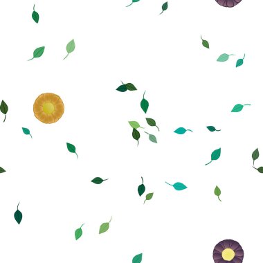 Renkli çiçek arkaplanı, çiçek vektör illüstrasyonu