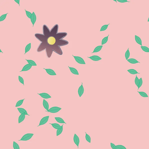 ดอกไม ดอกไม ดอกไม วอลล เปเปอร ภาพเวกเตอร — ภาพเวกเตอร์สต็อก