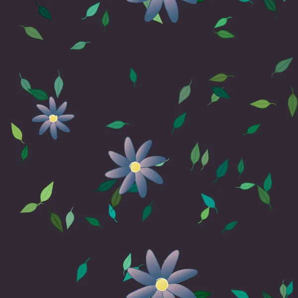 Blumen Hintergrund Vektor Illustration — Stockvektor