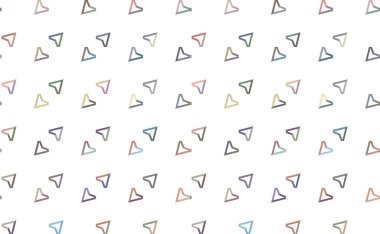 Kusursuz şablon, soyut duvar kağıdı, vektör illüstrasyonu    