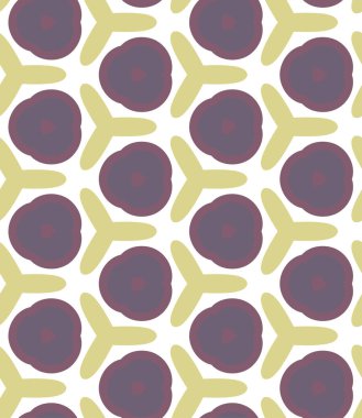 Kusursuz şablon, soyut duvar kağıdı, vektör illüstrasyonu    