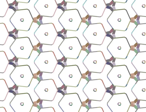 Nahtlose Vorlage Abstrakte Tapete Vektorillustration — Stockvektor