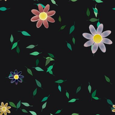 Kusursuz şablon, soyut duvar kağıdı, vektör illüstrasyonu        