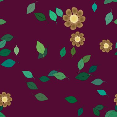 Kusursuz şablon, soyut duvar kağıdı, vektör illüstrasyonu        