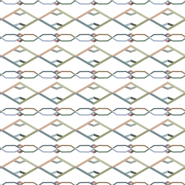 現代の幾何学的ベクトル設計シームレスなパターン図 — ストックベクタ