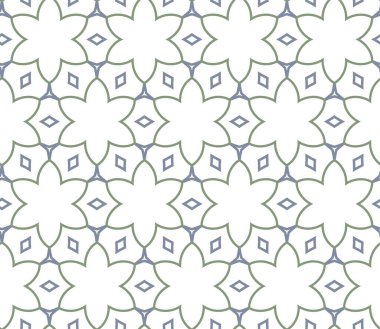 Modern geometrik vektör tasarımı, kusursuz desen çizimi