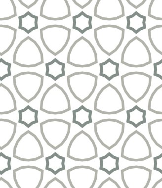 Modern geometrik vektör tasarımı, kusursuz desen çizimi