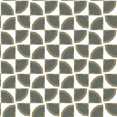 Modern geometrik vektör tasarımı, kusursuz desen çizimi