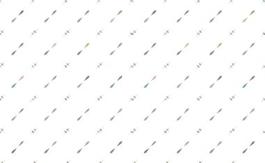 Modern geometrik vektör tasarımı, kusursuz desen çizimi