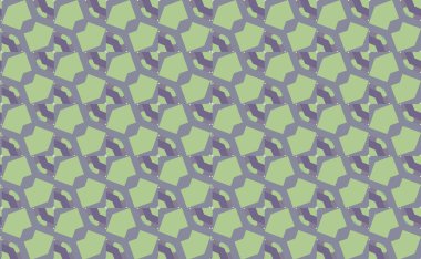 Modern geometrik vektör tasarımı, kusursuz desen çizimi