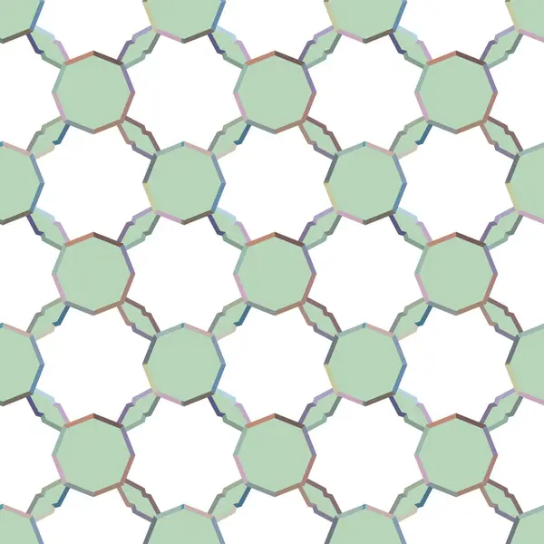 Modernes Geometrisches Vektordesign Nahtlose Musterillustration — Stockvektor