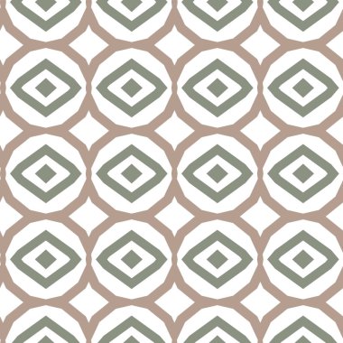 Modern geometrik vektör tasarımı, kusursuz desen çizimi