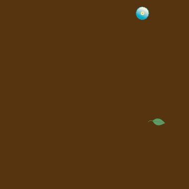 Yaprakları pürüzsüz arkaplan, vektör illüstrasyonu