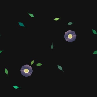 Yaprakları pürüzsüz arkaplan, vektör illüstrasyonu