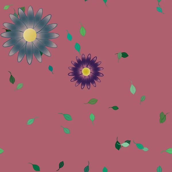ดอกไม บและท นหล ภาพวาดเวกเตอร — ภาพเวกเตอร์สต็อก