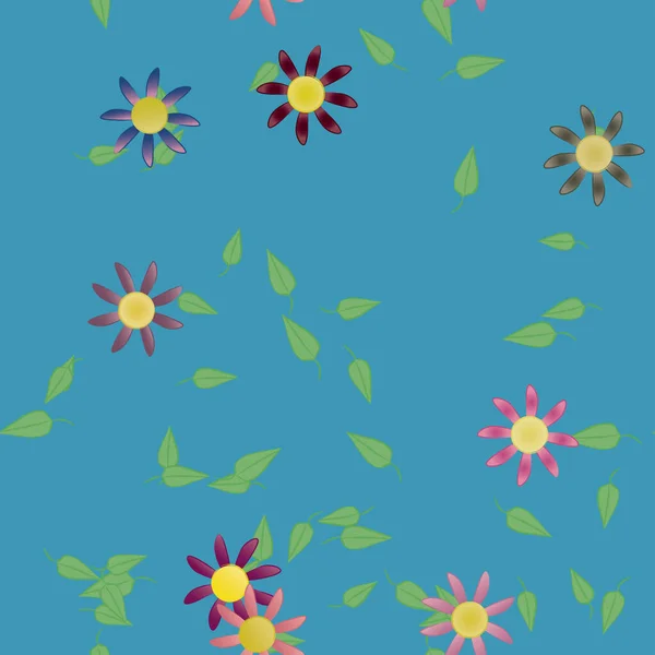 ดอกไม นหล งไร ภาพวาดเวกเตอร — ภาพเวกเตอร์สต็อก
