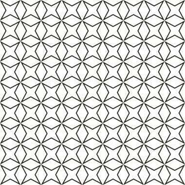 Geometrik süslemeli vektör deseni. Kusursuz tasarım dokusu. 
