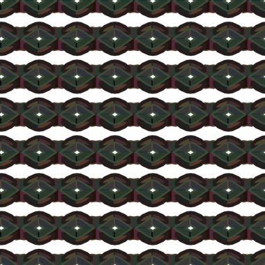 Modern geometrik vektör tasarımı, kusursuz desen çizimi