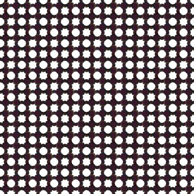 Geometrik süslemeli vektör deseni. Kusursuz tasarım dokusu.
