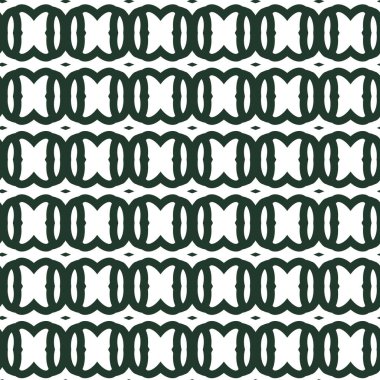 Geometrik süslemeli vektör deseni. Kusursuz tasarım dokusu.