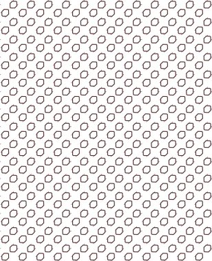 Modern geometrik vektör tasarımı, kusursuz desen çizimi