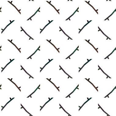 Geometrik süslemeli kusursuz desen. vektör illüstrasyonu