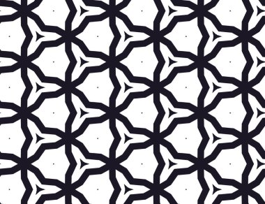 Soyut geometrik şekilli kusursuz desen