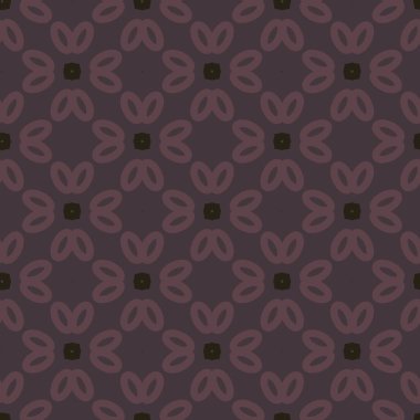 Geometrik süslemeli vektör deseni. Kusursuz tasarım dokusu.