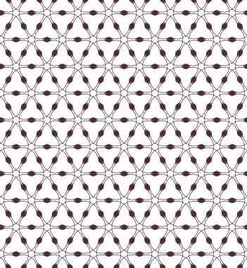 Geometrik süslemeli vektör deseni. Kusursuz tasarım dokusu.