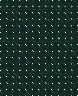 Geometrik süslemeli vektör deseni. Kusursuz tasarım dokusu.