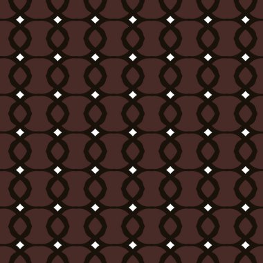 Geometrik süslemeli vektör deseni. Kusursuz tasarım dokusu. 