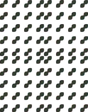 Geometrik süslemeli vektör deseni. Kusursuz tasarım dokusu.