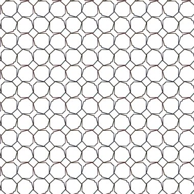 Geometrik süslemeli vektör deseni. Kusursuz tasarım dokusu.