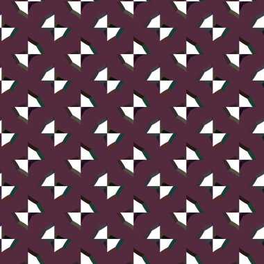 Soyut geometrik şekilli kusursuz desen.