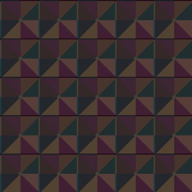 Geometrik süslemeli vektör deseni. Kusursuz tasarım dokusu.