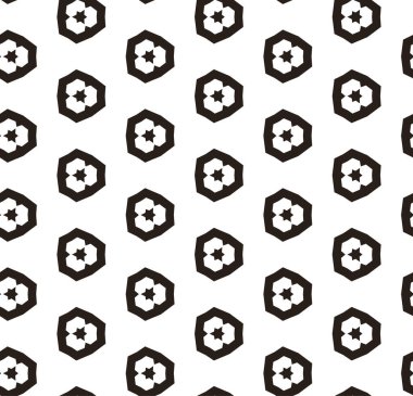 Çiçekler pürüzsüz desen, vektör çizimi