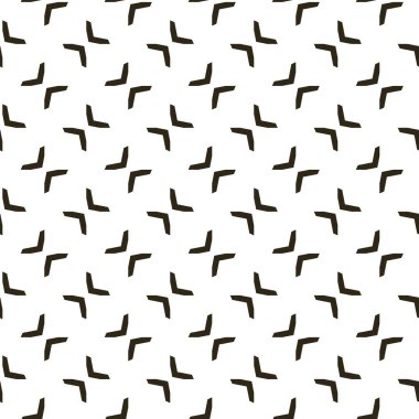 Soyut geometrik süslemeli vektör deseni. Kusursuz tasarım dokusu.