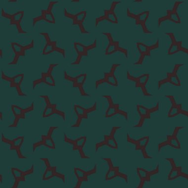 Modern geometrik vektör tasarımı, kusursuz desen çizimi