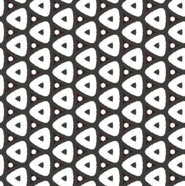 Modern geometrik vektör tasarımı, kusursuz desen çizimi