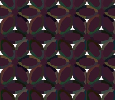 Modern geometrik vektör tasarımı, kusursuz desen çizimi